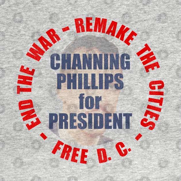 Channing Phillips for President by darklordpug